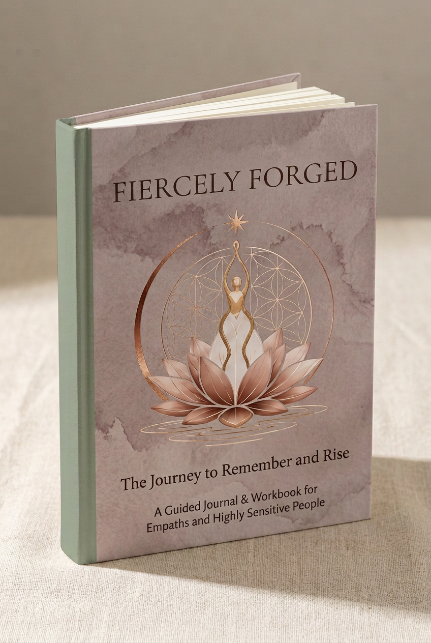 Fiercely Forged: The Journey to Remember and Rise journal cover